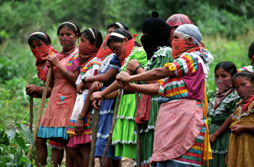 Ζαπατίστας, Μεξικό, γυναίκες, ιθαγενείς
